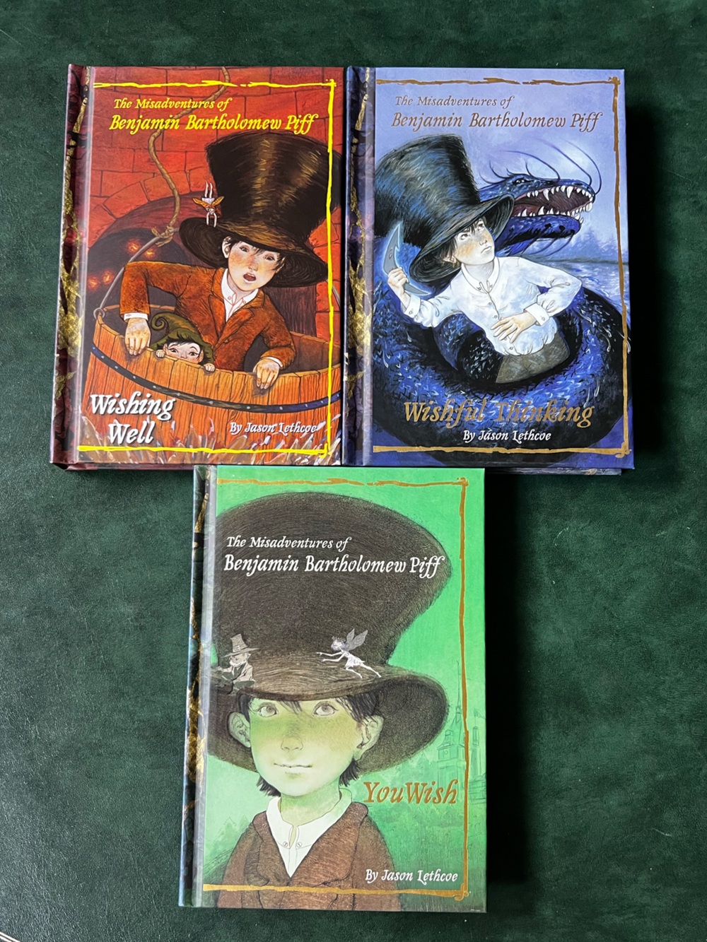 Signed Books The Misadventures of Benjamin Bartholomew Piff by Jason Lethcoe